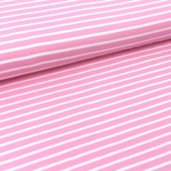 Biojersey Streifen - strawberry ice cream